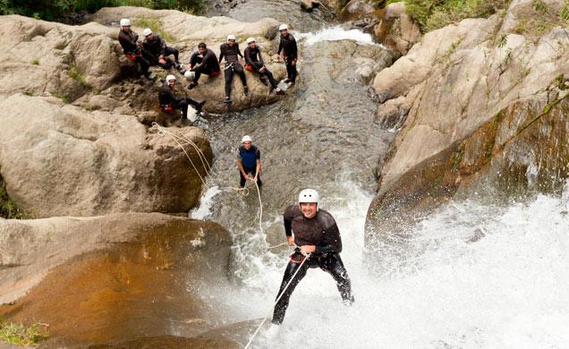 barranquismo actividades